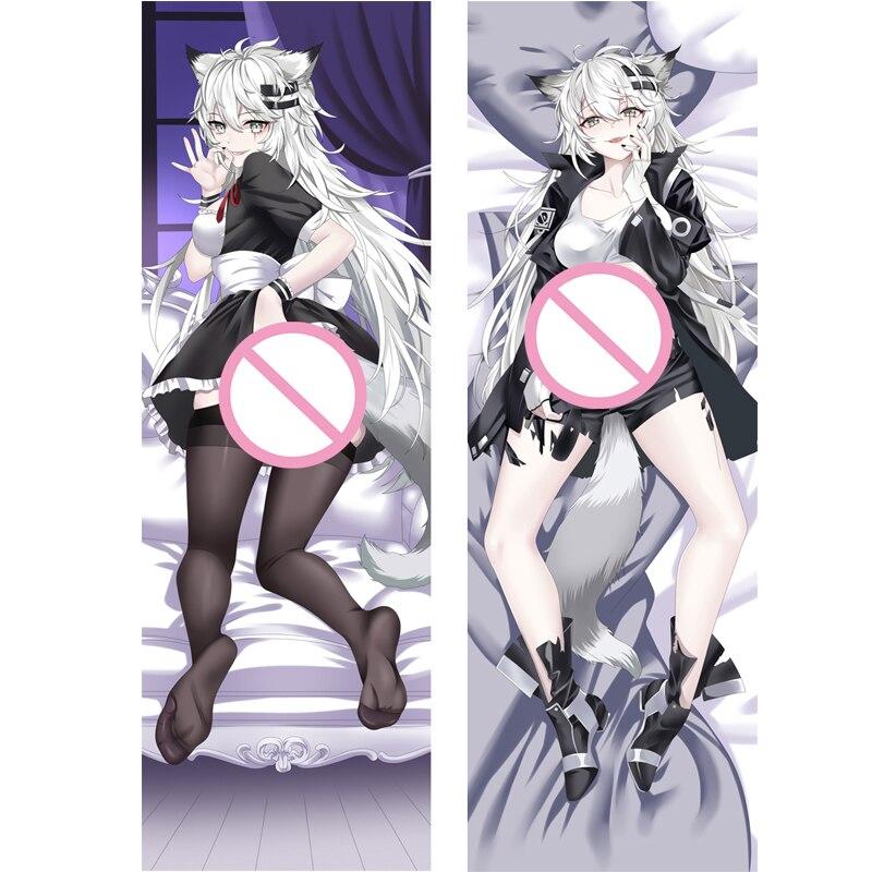 

60x180cm Arknights Lappland Наволочка Аниме Игра Дакимакура Обнимающая тело Наволочка Мультяшный персонаж Постельное белье Чехол подушка Отаку