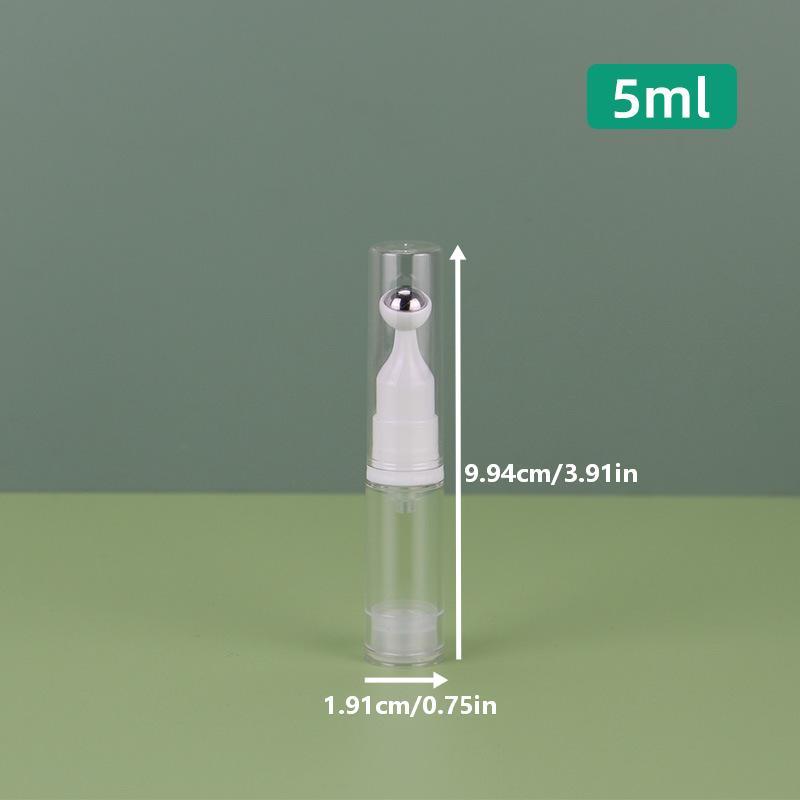 Roller Ball Vacuum Bottle Liquid Essential Foundation Eye Cream Refillable Bottles Travelling Portable Empty Dispenser Bottle