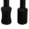 3Pcs Electric Drill Bits Lightweight 3D Printed Black Matte Finish Multi-Size Electric Drill Accessories DIY Tools