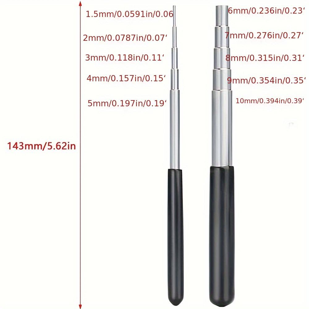 3pcs Bail Making Pliers, 6-in-1 Round Nose Pliers,Used for Making Jump Rings,Steel Wire Winding,Ring Making,Forming and Bending