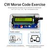 DC9V CW Morse Code Decoder Bulk Circuit Board Welding Practice DIY Electronic Manufacturing Kit US Plug