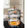 ASD 304 Stainless Steel 3-Layer Steamer Pot