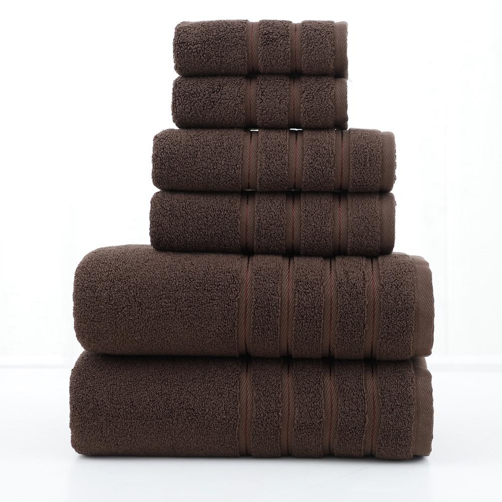 Spot large thickened cotton souvenir towel hotel men's sports face towel plain color broken gear water absorption
