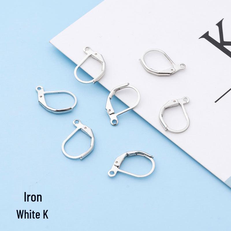 

Медные серьги-крючки D-образной формы для DIY - Аксессуары ручной работы и полуфабрикаты