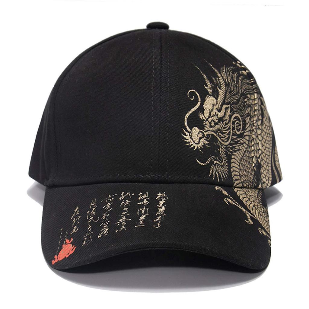Haveli Dragon Baseball Solid Dragon Hip Flat Jogging Cap, Cap, Umpire, Baseball, Color, Outdoor, Men's, Spring, Summer, Fall, Winter, Unisex, Curve,
