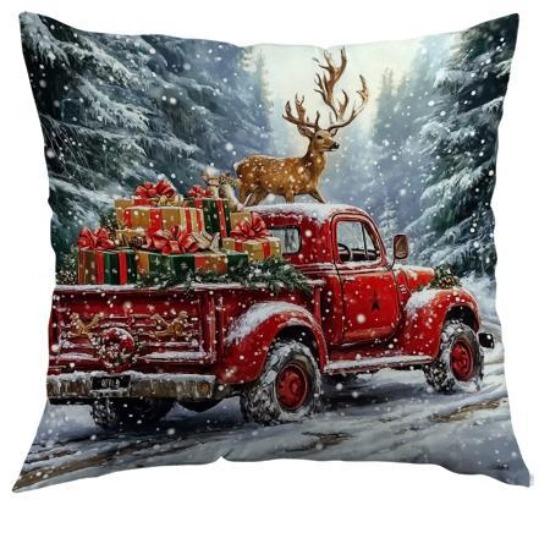 

Новая Рождественская наволочка с принтом, наволочка для дома, наволочка для дивана, наволочка для спальни 45*45cm