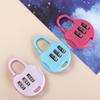 Plastic Password Combination Lock Backpack Padlock Digit Locks Solid Padlock  Toolbox