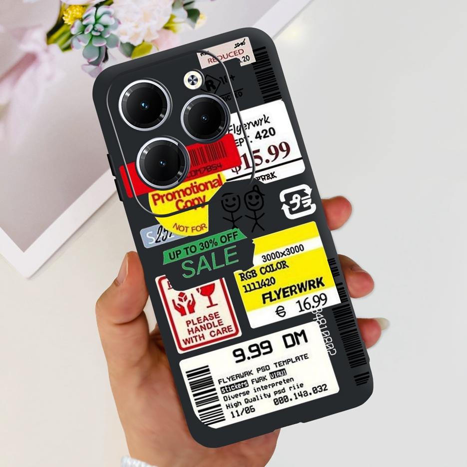 For Infinix Hot 40 Pro Case X6837 Cute Fashion Cover Soft Silicone Phone Case For Infinix Hot 40i Hot40 Pro Hot40i Fundas Bumper