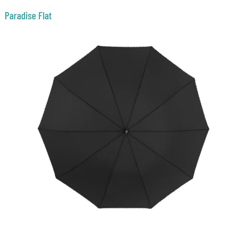 Paradise 10-Rib Reinforced UV Protection Three-Fold Umbrella