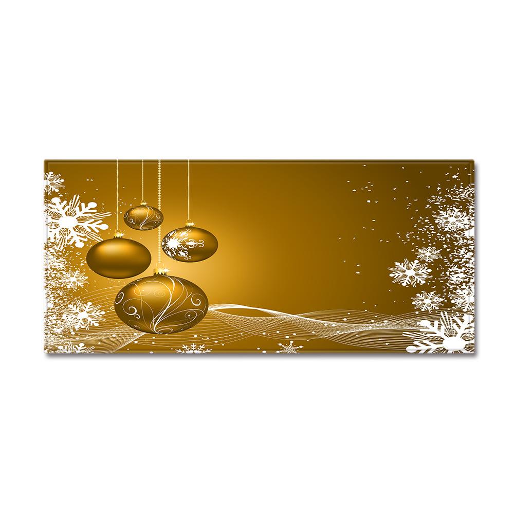 Christmas Kitchen Sand Carpet Doormat Long Floor Mat