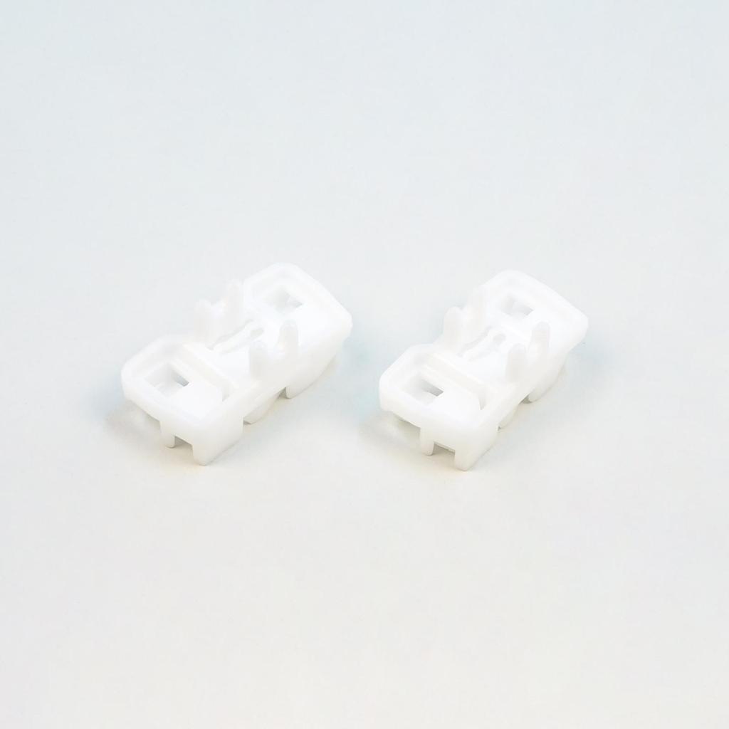 EWR370-1 2 Pieces Window Regulator Repair Clips Left Door for VW Sharan MK1 Seat Alhambra 7M 7V Leon MK2 Ford Galaxy MK1 Freelander MK1 L314