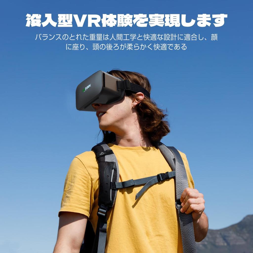 [Ochelari VR îmbunătățiți 2025] Ochelari VR Laetdex pentru smartphone-uri, Unghi de vizualizare ultra-larg de 120°, Experiență 3D, 1080P HD, Lentile asferice, Ochelari