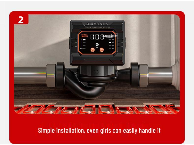 Πλήρως Αυτόματη Αθόρυβη Ηλιακή Αντλία Θερμότητας Νερού για Οικιακά Καλοριφέρ