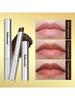 1pc Deep Honey Color Lipstick. Reduces Lip Lines, Prevents Peeling And Cracking. Moisturizing And No
