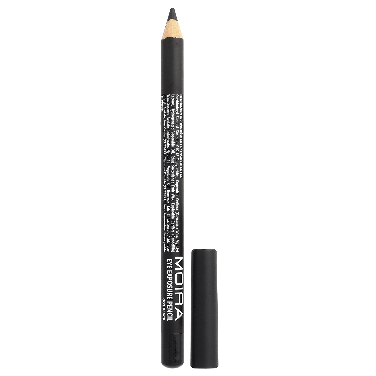 

Moira Beauty Eye Exposure Pencil, 001 Black, 1.1g (0.04oz)