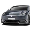 Auto Frontgrill Aufkleber Für Tesla Model Y Frontstoßstange Fastback Wasserdichte Vinylfolie Abziehbilder Auto Außen Dekoration Zubehör