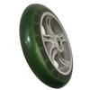 Universal 6 Inch Scooter Wheels 145mm PU Front Wheels For Wheelchair Smooth Stable Riding