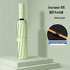 24-Bone Automatic Windproof Folding Umbrella for Men, Rain or Shine, with UV Sun Protection