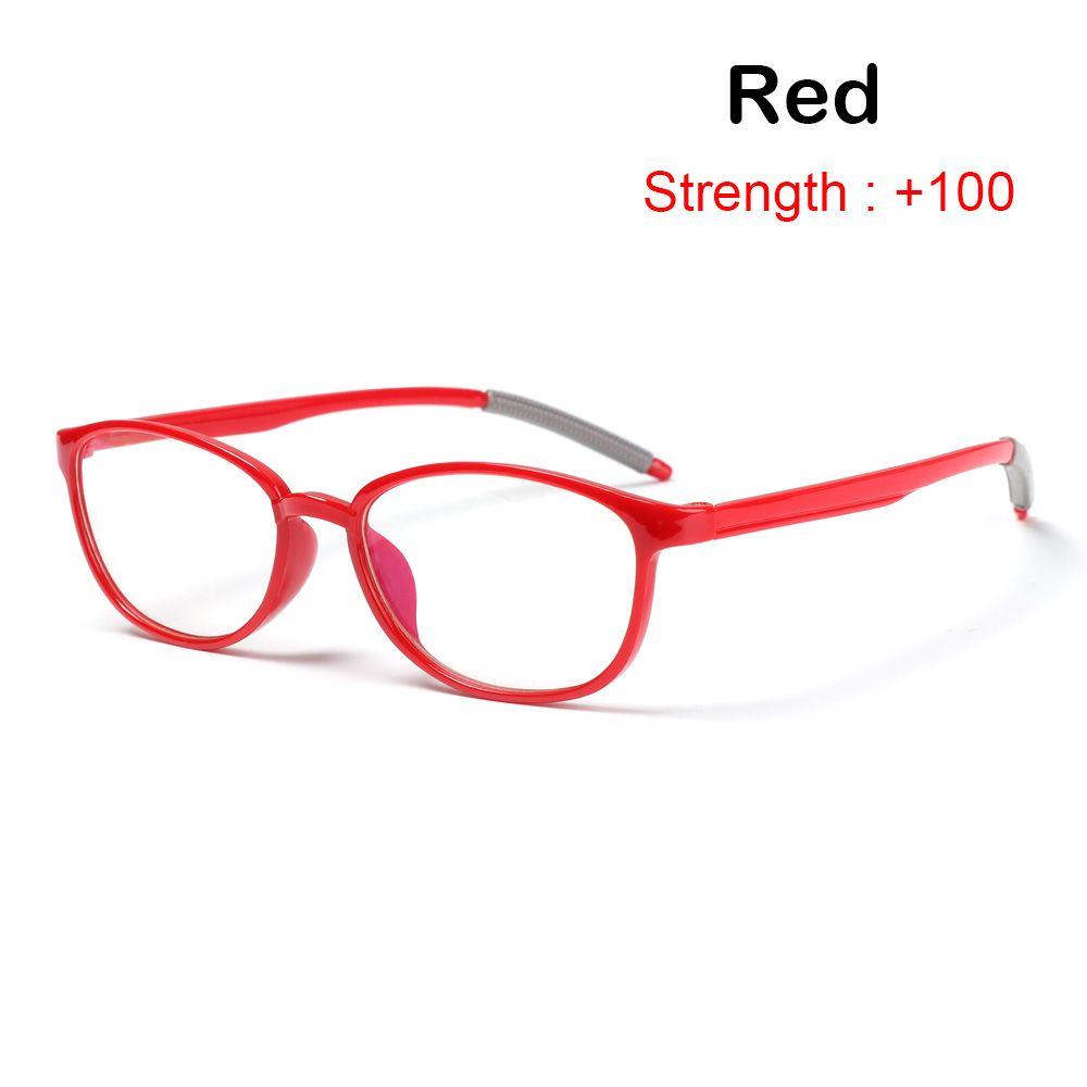 Portable Comfortable Anti-Blue Light Eyeglasses Ultra Light Frame Eye Protection Reading Glasses