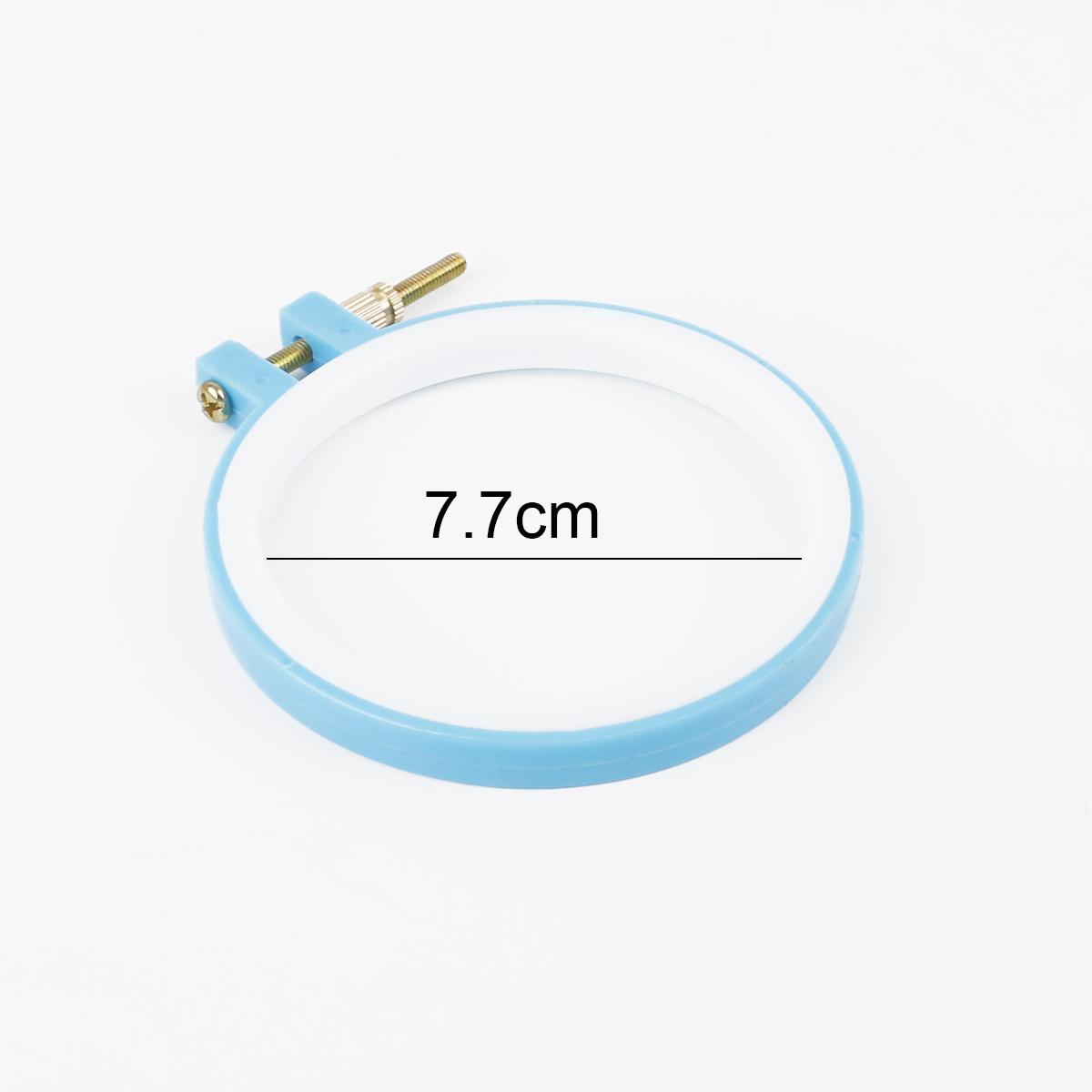 

Пластиковый вышитый венок, инструмент для вышивки крестом, круглая рамка для вышивания, пяльцы, кольцо, украшение для дома, ремесло