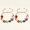 Vintage Love Bead Heart Bracelet Woven Strap Crystal Bracelet Heart-shaped Woven Bracelet  Couple