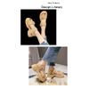 Thick Bottom Sandals Female Models Summer Outside Wear Thick Heel Velcro Students Casual Sports Sandals Slippers