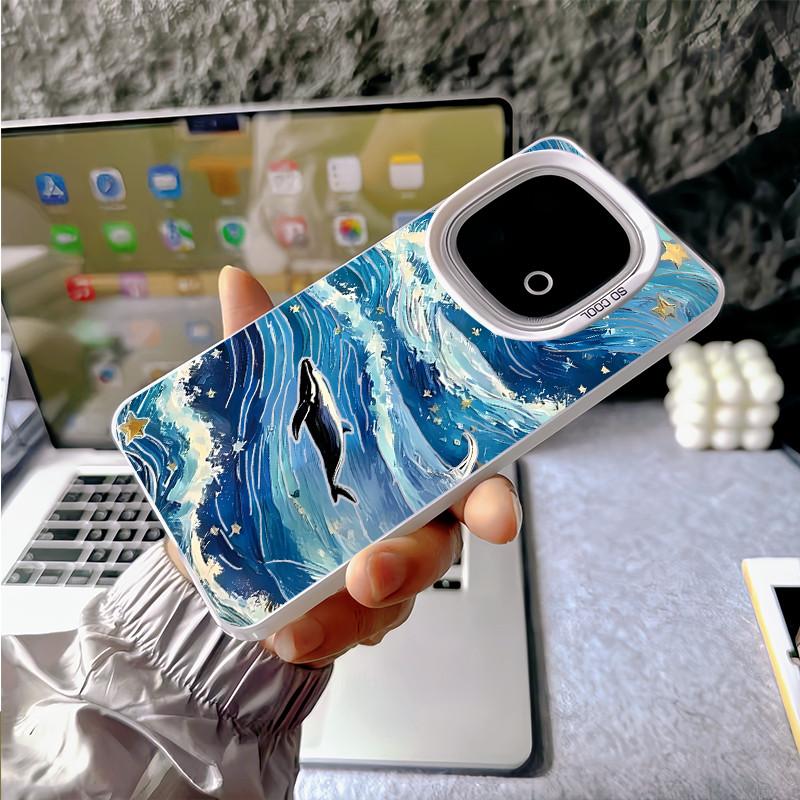 For IQOO 15 Ultra/15R/13 /12/Z11 /Z10 Turbo+ Hard Back Soft Border Phone Case/ IQOO Neo 11/Neo 10 Z9 Turbo Z10X Neo 9 Pro Shockproof IQOO Cover