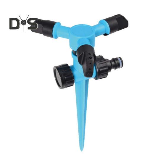 Vanningssprinkler 360 graders roterende hagesprinkler stort områdedekning plensprinkler med pigg for plantevanning