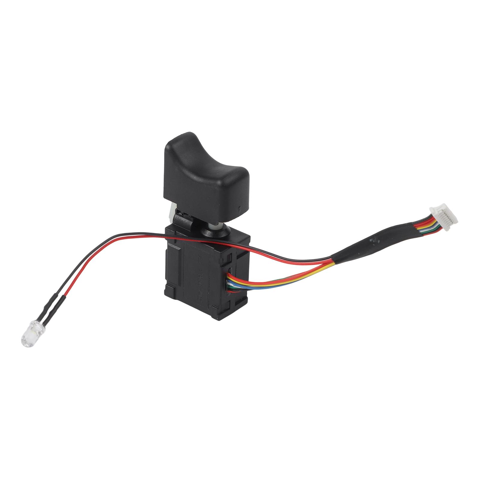 

Trigger Switch Light Assemble Long Service Life Wrench Switch 1pcs Cordless Electric Replace Trigger Switch 36V Small Body China Mainland