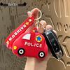 Cute Cartoon Silicone Coin Purse for Kids - Zipper Pouch, Keychain, Backpack Pendant, Bluetooth Earphone Bag