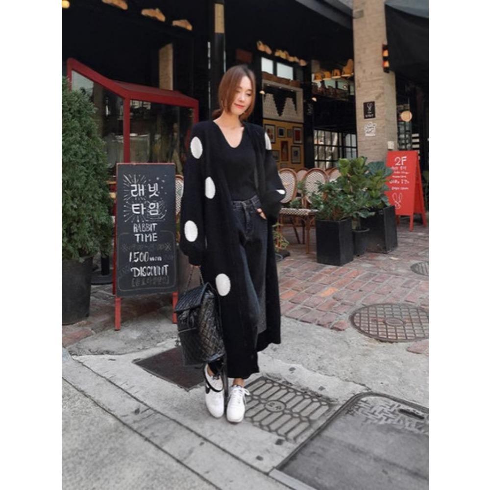 

Женский кардиган с сердечком и макси-свитером, вязаная куртка, длинная, весна-осень, свободная, вязаная крючком, зима, теплый джемпер, пальто, кардиганы One Size