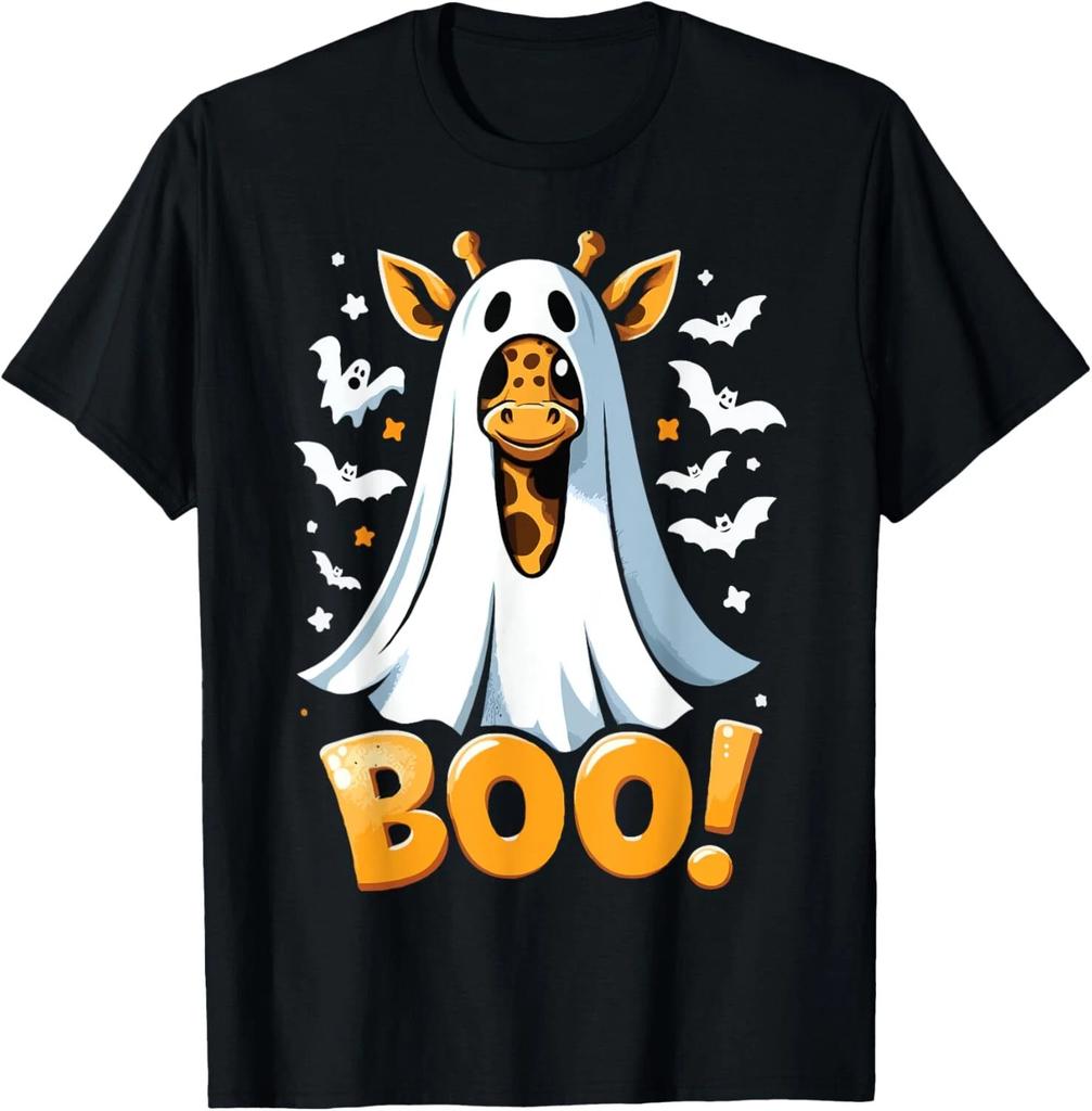 Funny Cute Giraffe Boo Halloween Costume Zoo Lover Gift Unisex T-Shirt