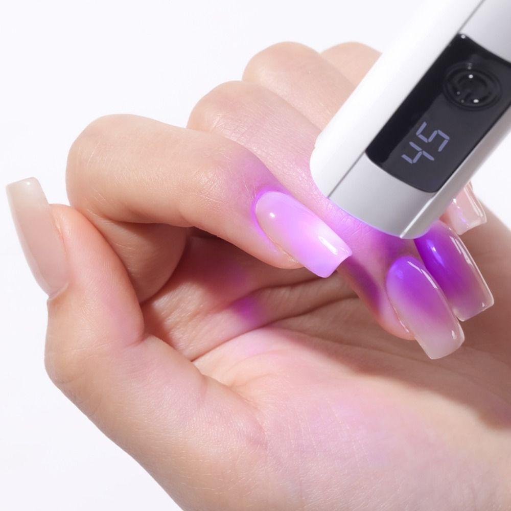 Quick Drying Mini Nail Dryer Light Efficient Curing Nail Dryer Machine LED Nail Lamp  Travel Use