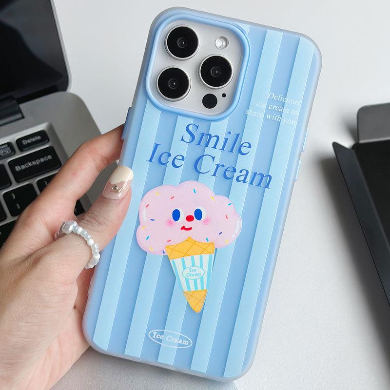 Zhitai iPhone 12-16 Pro Max Jelly Skin Hülle mit Handy-Riemen