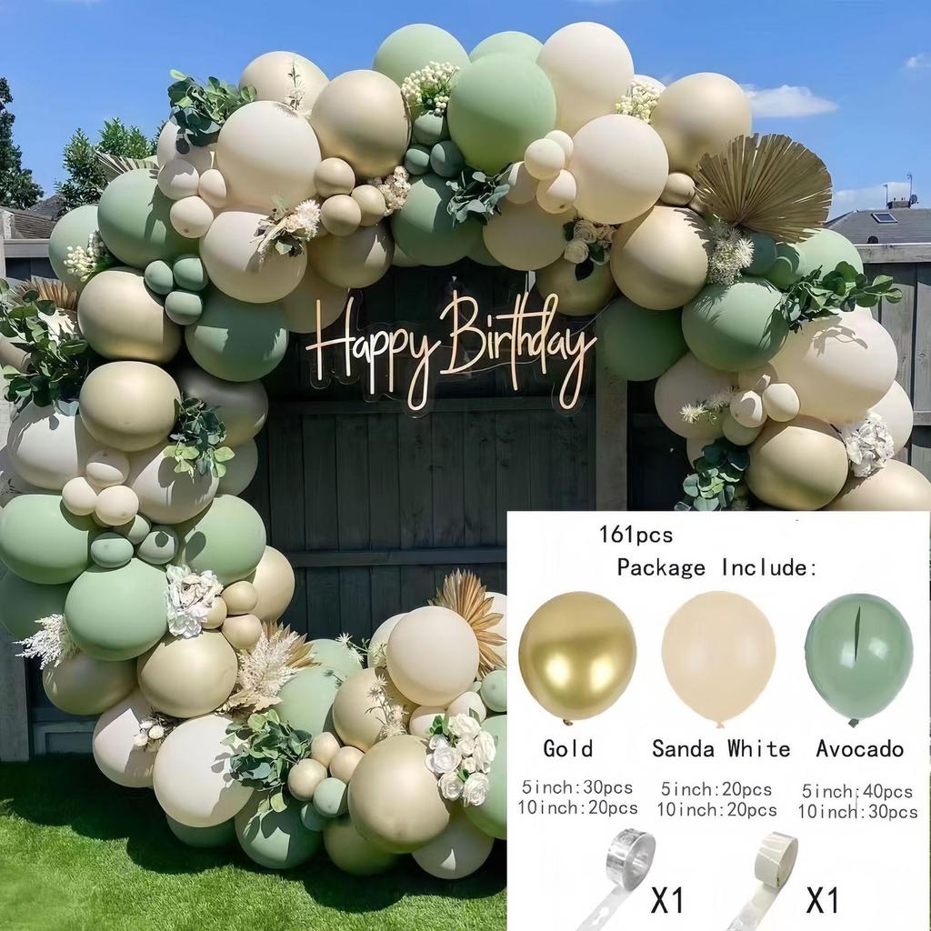 Ballonkettenset für Geburtstags-, Hochzeits- und Veranstaltungsdekorationen