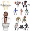 Jiachi Al735790819338 Toilet Man And Surveillance Man Toy Building Blocks Titan Sound Man Action Figure