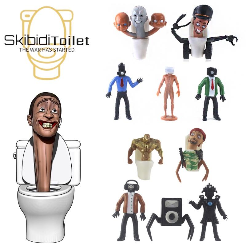 Jiachi Al735790819338 Toilet Man And Surveillance Man Toy Building Blocks Titan Sound Man Action Figure