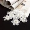 Handmade Crystal Yarn Flowers, Three-Dimensional Flower Beads, Creative Diy Processing Accessories For Wedding Dress Headgear