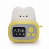 1pc New LED Toaster Alarm Clock, Creative Cartoon Nightlight with Timing Function, Ins Wind Bedside Decoration