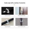 Q-Type White Nylon Self-Adhesive Cable Organizer Clip
