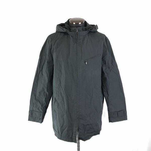 MEN'S BIGI Windproof Hoodie/Mod Coat L Men Black Removable Hood