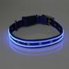 Light Up Dog Collar USB Rechargeable, Waterproof LED Dog Collar Adjustable Nylon Reflective Dog Collar for Small Medium Large Dogs