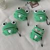 Creative cartoon big eyes frog anti-drop earphone case for AirPods 1 /1 wireless bluetooth Pro1 silicone cover