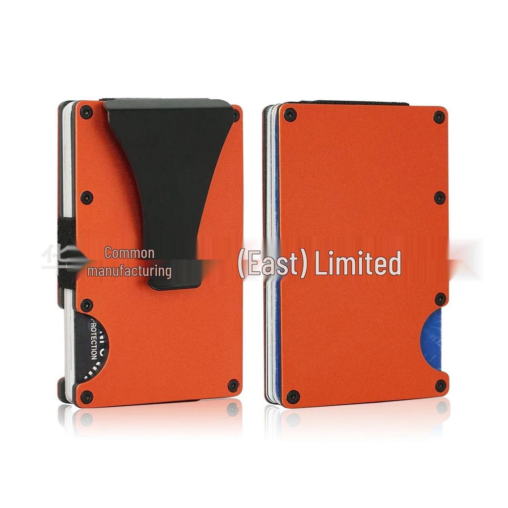 RFID Aluminum Credit Card Holder - Anti-demagnetization & Anti-skimming Metal Case