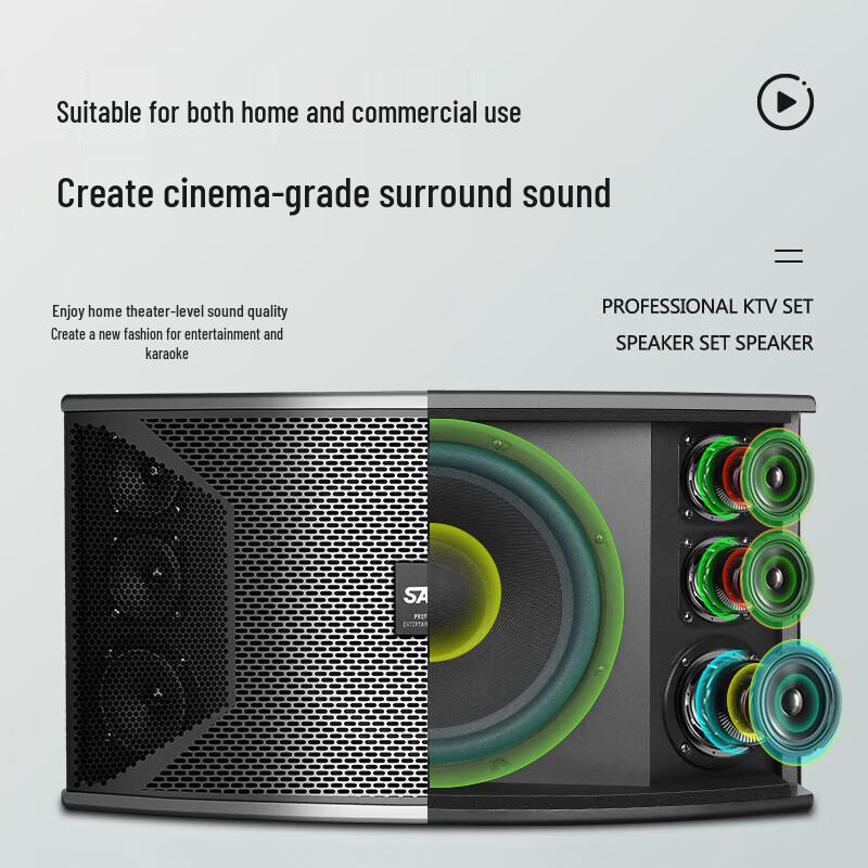 SAST MV880A+A80V Home KTV & Theater Audio System