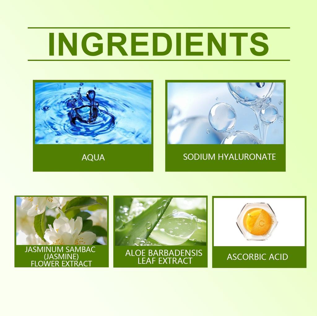 Jasmine Body Perfume Spray Fresh Elegant Moisturizing Skin Light And Fragrant Jasmine Fragrances 90ml