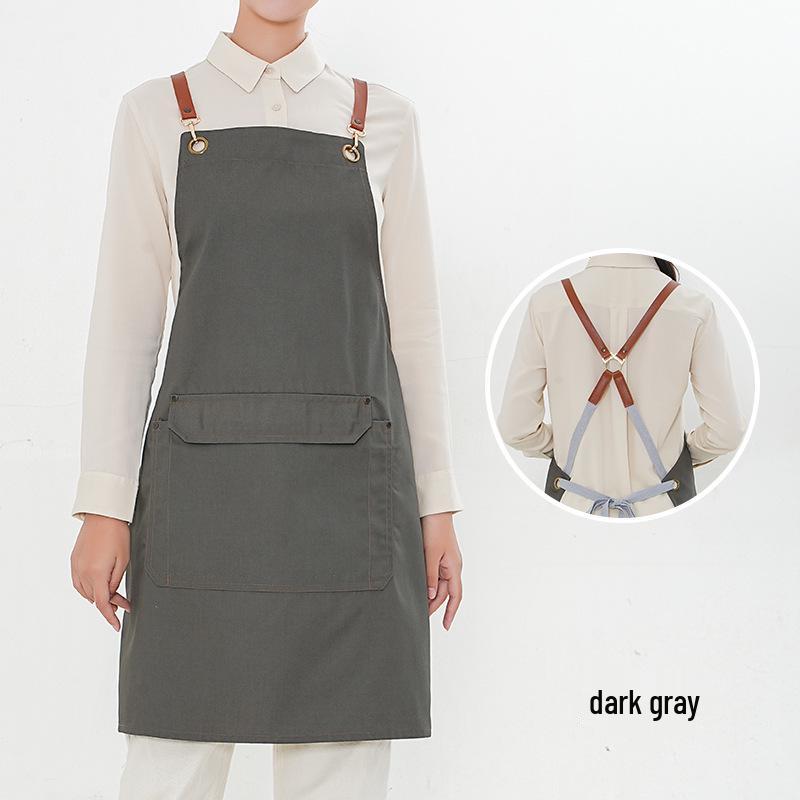 

Унисекс фартук бариста и для выпечки – Модный для кафе и кухонь