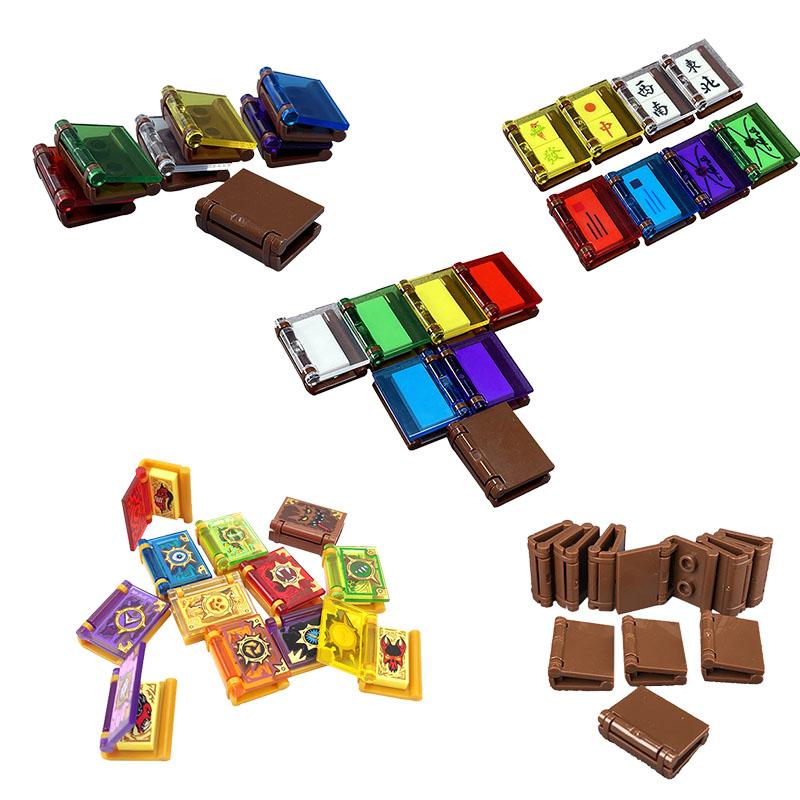 Wucifang Bags Unisex Kids My Own Creation City Books Magic Book Miniature Building Blocks Collection Kit Blocks Learning Toy Child S Gifts Playthings Ideal For Children