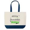 Shopping Bag - PLANETEE - Best Documentalist of All Time - Blue - Cotton - 40 X 45 Cm