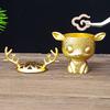 Creative Nordic Reindeer Incense Burner Alloy Incense Burner Auspicious Cloud Incense Burner Home Indoor Aromatherapy Ornament